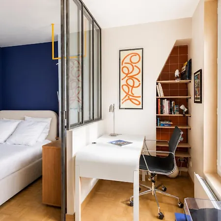 Vakantiehuis Cosy & Bright Nest 1bdr Bastille Parijs